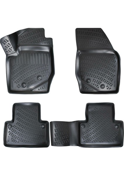 Volvo XC90 5 Koltuk 2021 3D Bagaj Havuzu ve Araca Özel Paspas Seti (Hediyeli) modelleri