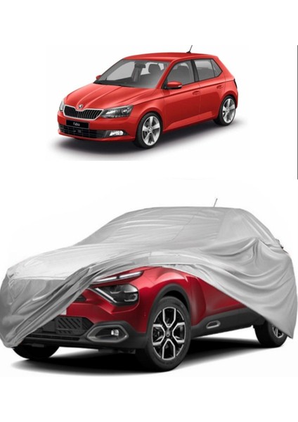 Skoda Fabia Uyumlu Miflonlu Oto Branda Premium Kalite Araba Brandası