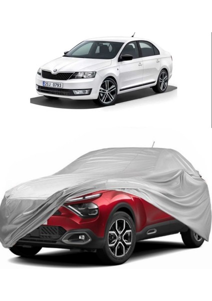 Skoda Rapid Sedan Uyumlu Miflonlu Oto Branda Premium Kalite Araba Brandası