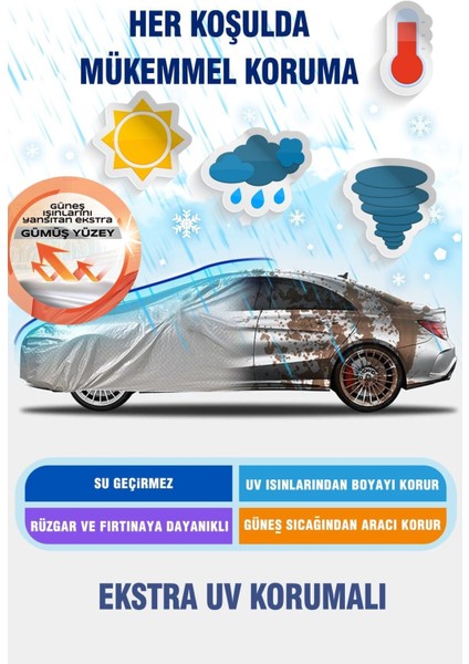 Subaru Outback Uyumlu Miflonlu Oto Branda Premium Kalite Araba Brandası