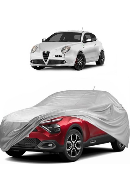 Alfa Romeo Mito Uyumlu Miflonlu Oto Branda Premium Kalite Araba Brandası