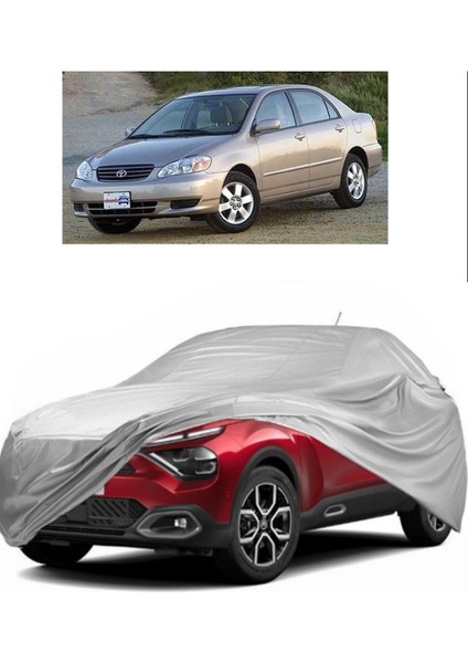 Toyota Corolla Sedan Uyumlu Miflonlu Oto Branda Premium Kalite Araba Brandası (2002-2006)