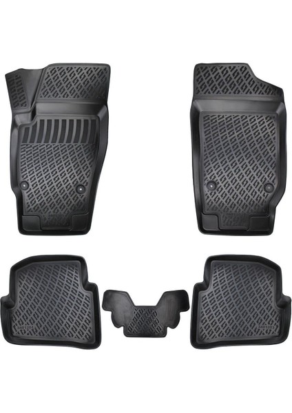 Seat Ibiza 2021 3D Bagaj Havuzu ve Araca Özel Paspas Seti (Hediyeli) modelleri