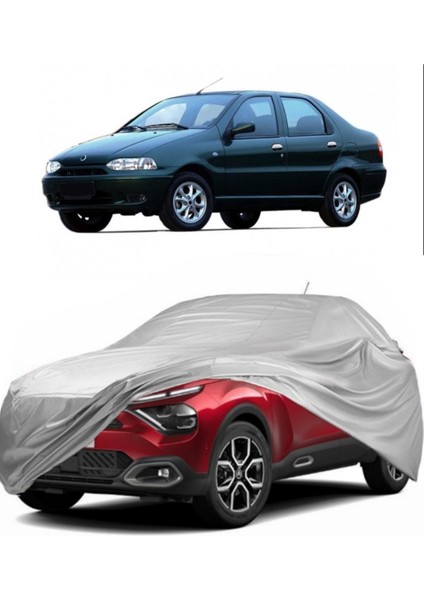 Fiat Siena Uyumlu Miflonlu Oto Branda Premium Kalite Araba Brandası