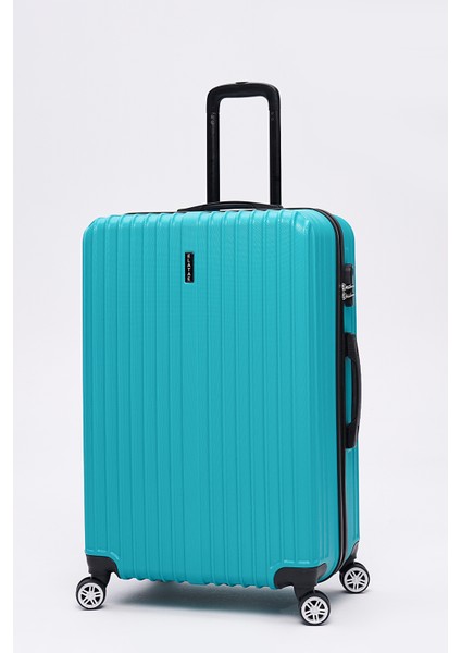 Büyük Boy Valiz Turkuaz Abs 1020