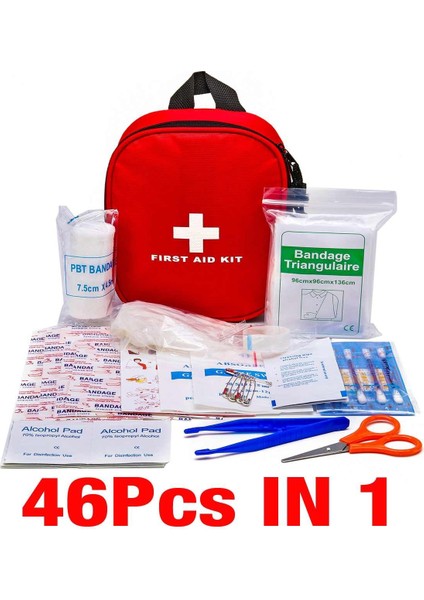 46 Çeşit Ilk Yardım Çantası, Seyahat Kolları, Dış Mekan Ilk Yardım Çantaları, Araba Ev Tıbbi Kitleri, Sınır Ötesi Sıcak Satış Ihracat Fda (Yurt Dışından)
