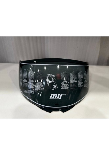 Kask Camı Mts FX-201/801 Siyah