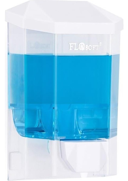 Flosoft Sıvı Sabun Dispenseri 500 ml (Beyaz)