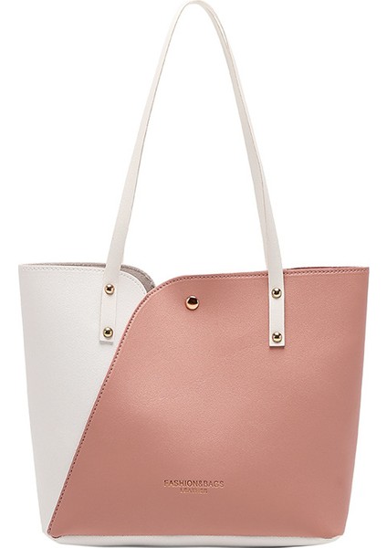 Moda Tote Çanta Alışveriş Çantası Trendy Çok Yönlü Mumya Çantası (Yurt Dışından)