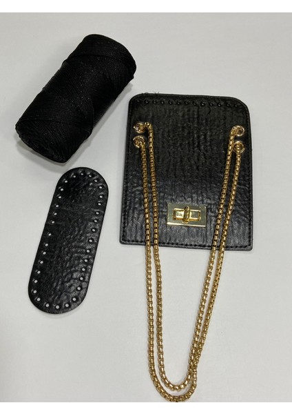 Zincirli Çanta Örgü Seti / Zincirli Model