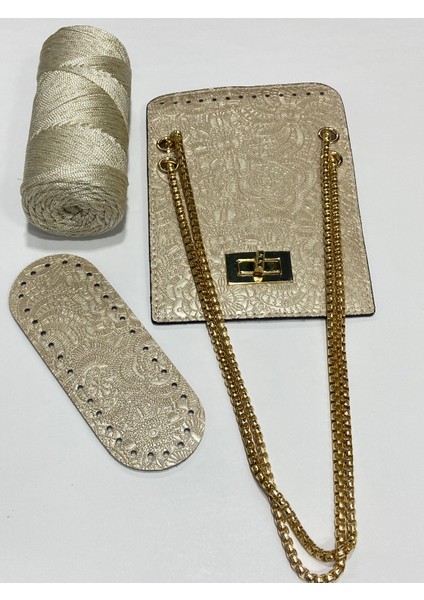 Zincirli Çanta Örgü Seti / Zincirli Model