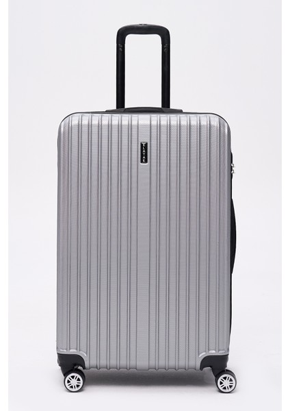 2'li Valiz Seti Elatae Valiz Büyük Boy ve Makyaj Gri 2'li Set fiyatları