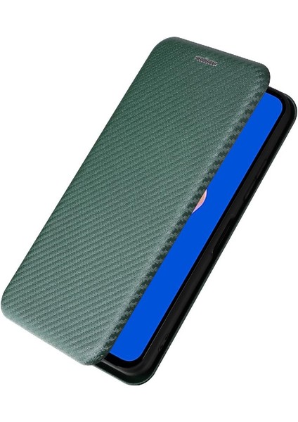 Asus Zenfone 9 Için Kılıf Deri Folio Flip Case Manyetik Karbon Fiber (Yurt Dışından) indirimleri
