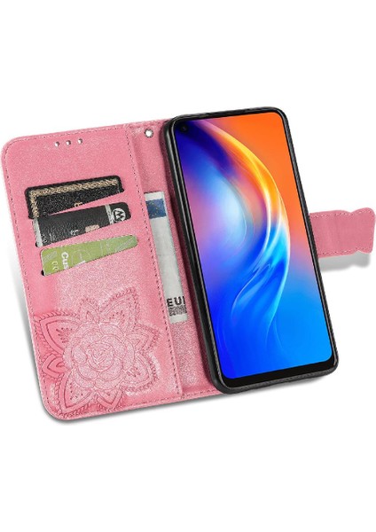 Tecno Spark 6 Kanat Çok Renkli Iş Kelebek Cüzdan Için Kılıf (Yurt Dışından)