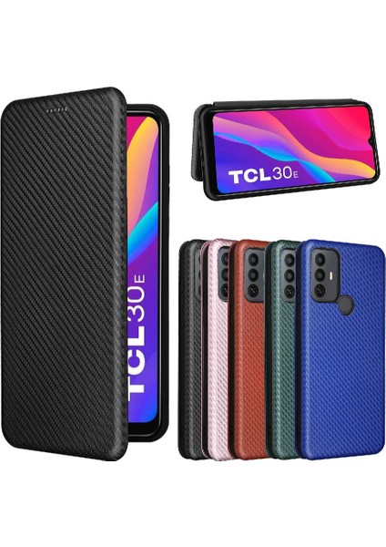 Tcl 30SE(306) Kart Ekleme Tam Koruma Deri Folio Flip Için Kılıf (Yurt Dışından)