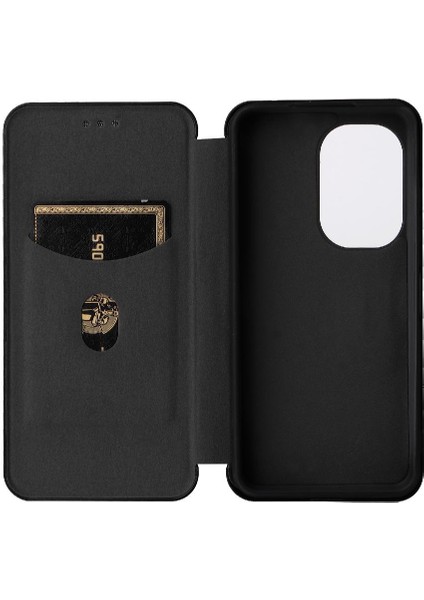Asus Zenfone 9 Için Kılıf Deri Folio Flip Case Manyetik Karbon Fiber (Yurt Dışından) indirimleri