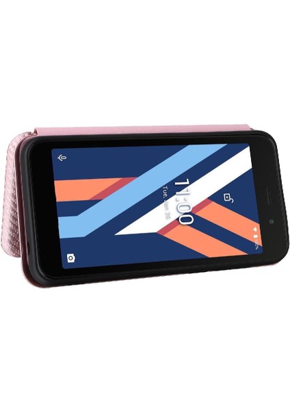 Wıko Y52 Için Kart Tutucu Kickstand Deri Folio Flip Case ile Kılıf (Yurt Dışından)