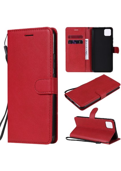 Kart Yuvası Iş Çantası ile Realme C11 Yüksek Kaliteli Deri Için Flip Case (Yurt Dışından)