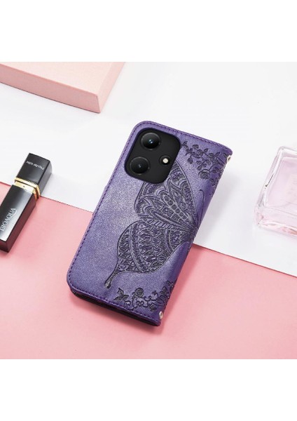 Tecno Sıcak 30I Iş Çok Renkli Kelebek Cüzdan Kanat Için Kılıf (Yurt Dışından)