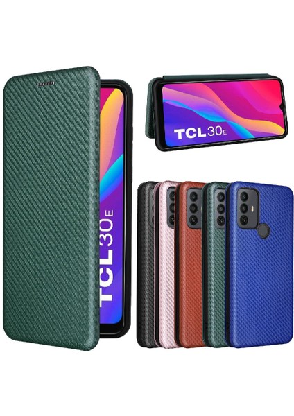 Tcl 30SE(306) Kart Ekleme Tam Koruma Deri Folio Flip Için Kılıf (Yurt Dışından)