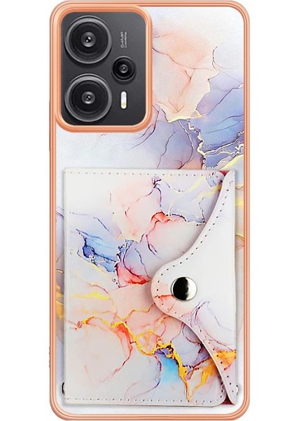 Xiaomi Poco F5 5g Kart Yuvaları Mermer Yumuşak Tpu Tampon Ince Cüzdan (Yurt Dışından) modelleri