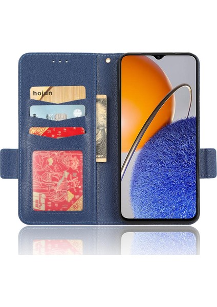 Huawei Nova Y61 Manyetik Pu Deri Kart Yuvaları Tutucu Cüzdan Yan (Yurt Dışından) modelleri