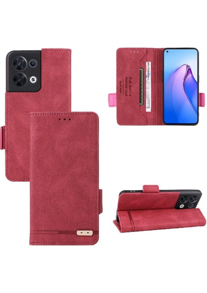 Realme C21Y/C25Y Deri Folio Flip Case Koruyucu Kapak Kartı Için Kılıf (Yurt Dışından)