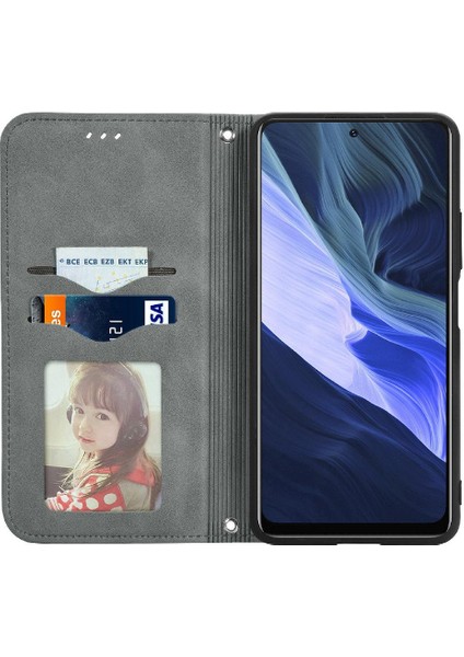 Infinix Not 10 Fermuar Cüzdan Basit Iş Kordon Deri Için Kılıf (Yurt Dışından)