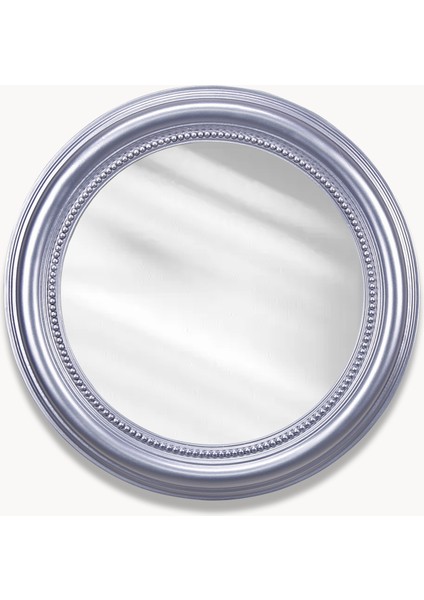 Round Ayna Gümüş