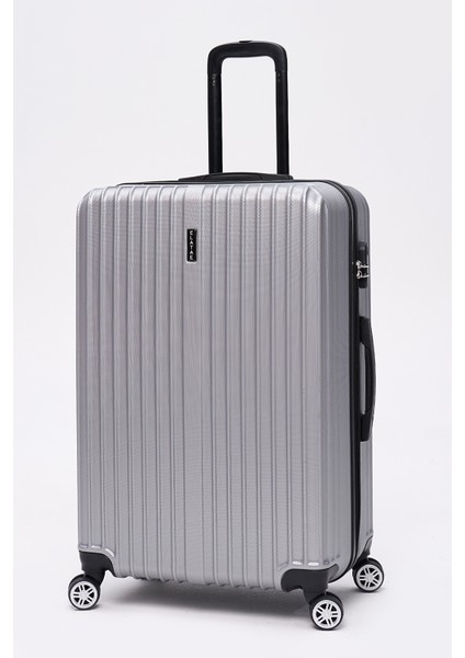 4'lü Valiz Seti Elatae Valiz Büyük - Orta - Kabin Boy ve Makyaj Gri 1020 fiyatları