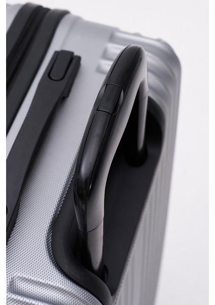 4'lü Valiz Seti Elatae Valiz Büyük - Orta - Kabin Boy ve Makyaj Gri 1020 indirimleri