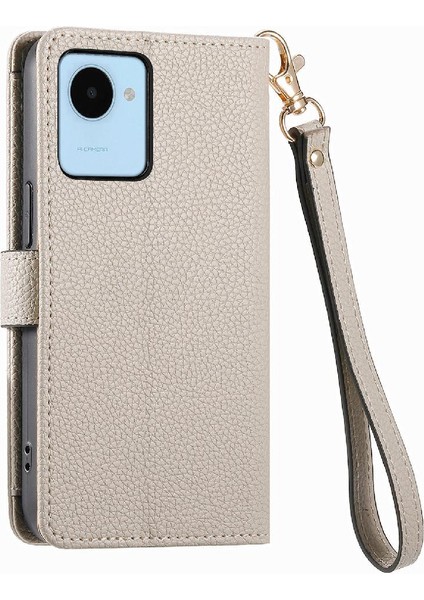Realme C30 Deri Kılıf Kordon Fermuar Aşk Cüzdan (Yurt Dışından) fırsatları
