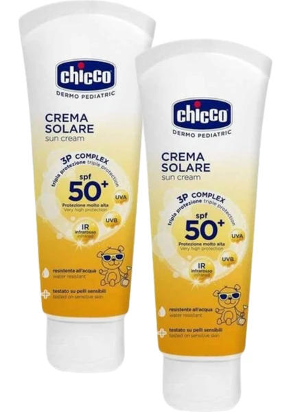 Güneş Kremi Spf 50+ 75 ml 2'li Set 2 Adet Güneş Kremi