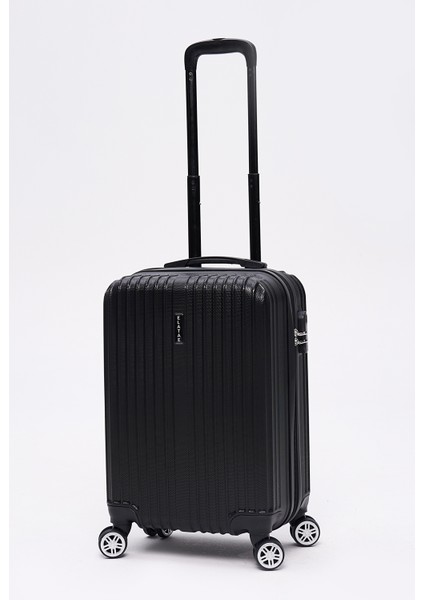 3'lü Valiz Seti Elatae Valiz Büyük - Kabin Boy ve Makyaj Siyah 1020 modelleri