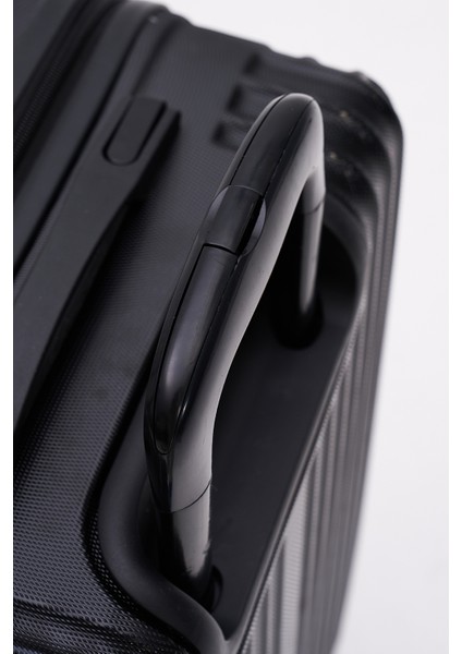 3'lü Valiz Seti Elatae Valiz Büyük - Kabin Boy ve Makyaj Siyah 1020 indirimleri