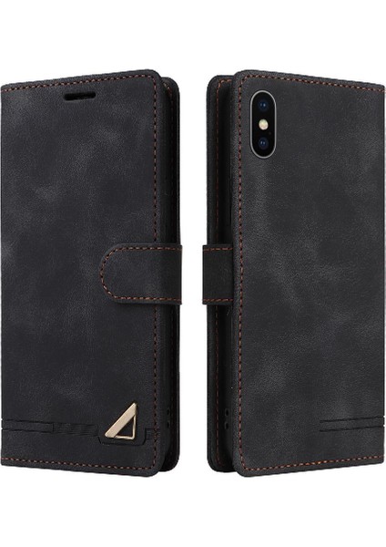 Manyi Mall Iphone Xs Max Flip Kapak Kılıf Için Flip Case Darbeye Basit (Yurt Dışından)