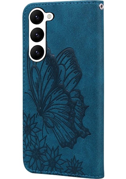 Samsung Galaxy S23 Artı Deri Cüzdan Kickstand Koruyucu Büyük (Yurt Dışından)
