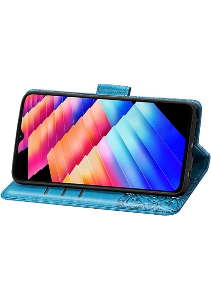 Tecno Sıcak 30I Iş Çok Renkli Kelebek Cüzdan Kanat Için Kılıf (Yurt Dışından)