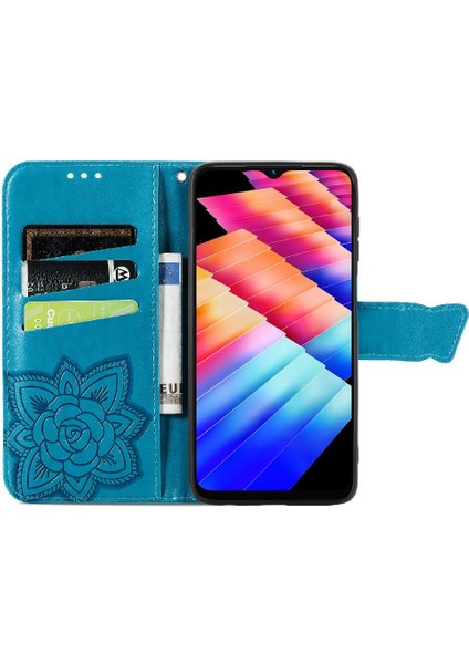 Tecno Sıcak 30I Iş Çok Renkli Kelebek Cüzdan Kanat Için Kılıf (Yurt Dışından)