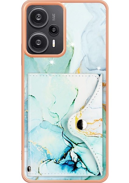 Xiaomi Poco F5 5g Kart Yuvaları Mermer Yumuşak Tpu Tampon Ince Cüzdan (Yurt Dışından) fırsatları