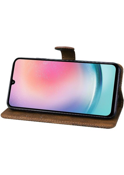 Samsung Galaxy A25 5g Için Elmas ile Büyük Kelebek Kickstand Flip (Yurt Dışından)