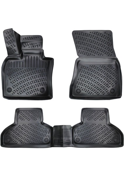 Bmw X6 2015-2019 3D Araca Özel Havuzlu Paspas Bmy