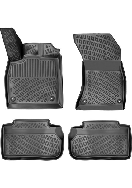 Audi Q5 Sportback 2020 Sonrası 3D Araca Özel Havuzlu Paspas Bmy