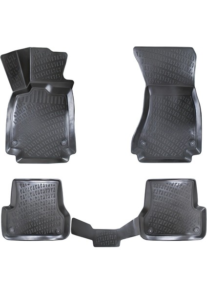 Audi A6 2011-2015 3D Araca Özel Havuzlu Paspas Bmy