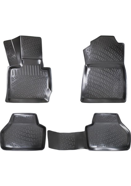 Bmw X3 F25 2011-2017 3D Araca Özel Havuzlu Paspas Bmy