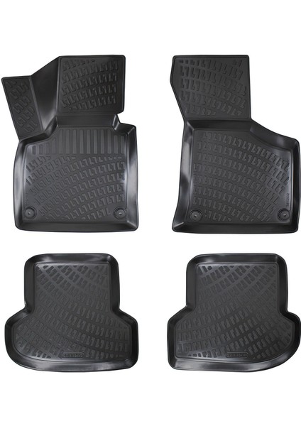 Audi A3 2003-2013 3D Araca Özel Havuzlu Paspas Bmy