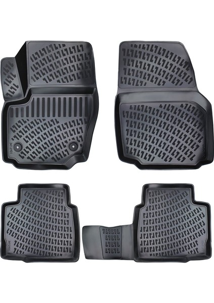 Ford Mondeo 2007-2014 3D Araca Özel Havuzlu Paspas Bmy
