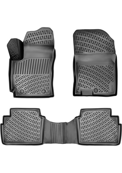 Hyundai Kona 2023 Sonrası | Hybrid 3D Araca Özel Havuzlu Paspas Bmy