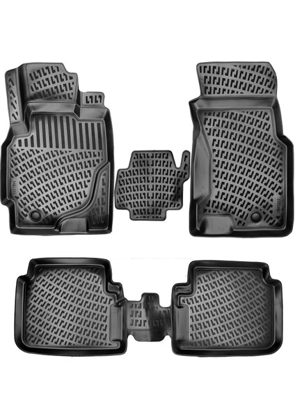 Honda Cr-V 1995-2001 3D Araca Özel Havuzlu Paspas Bmy