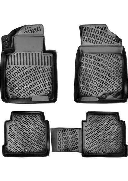 Kia Optima 2015 Sonrası 3D Araca Özel Havuzlu Paspas Bmy